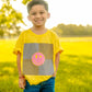 Joyful Smiles Checkered Tee